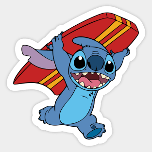 Surfer Stitch Sticker